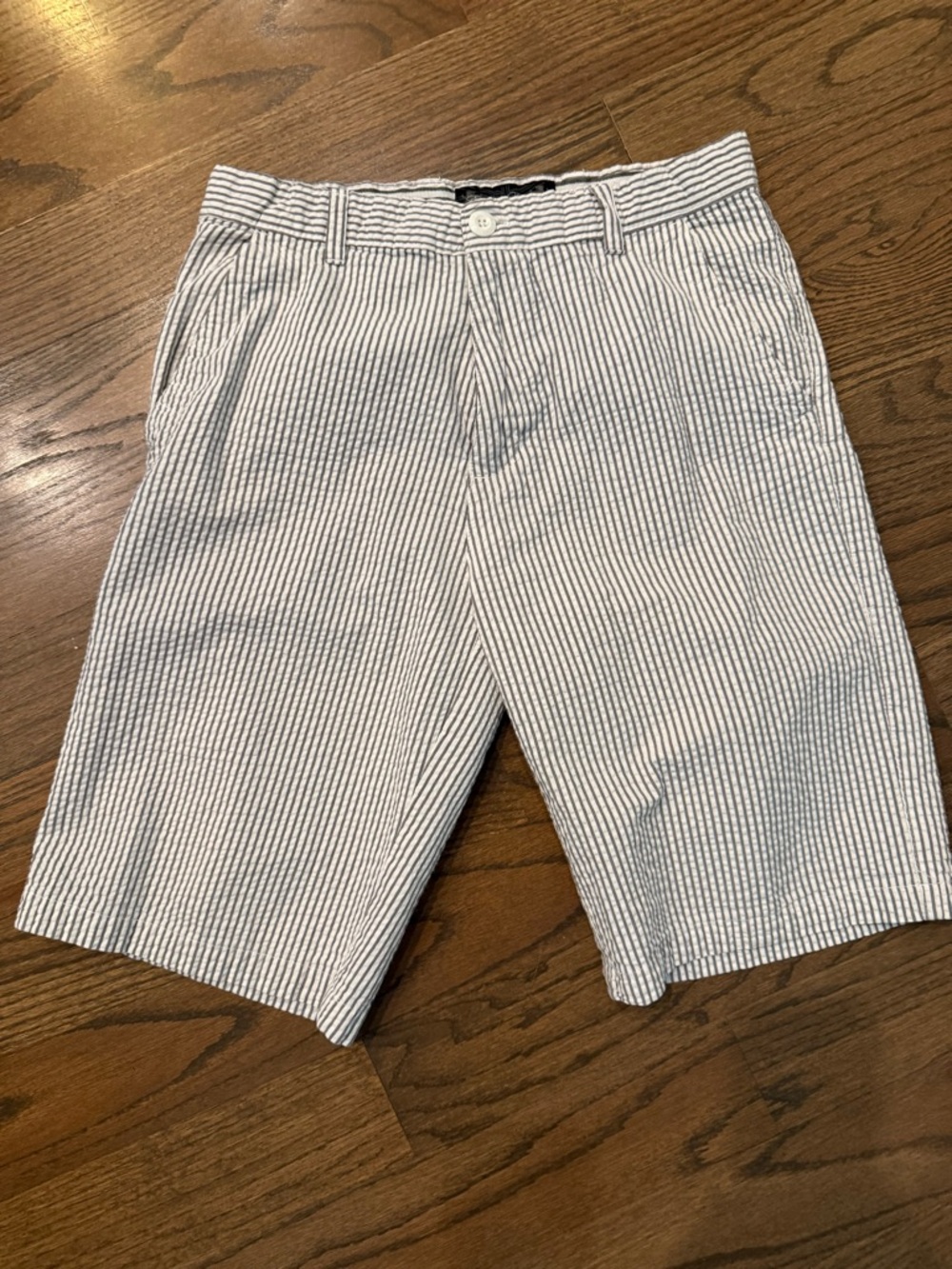Seersucker Stripe Shorts